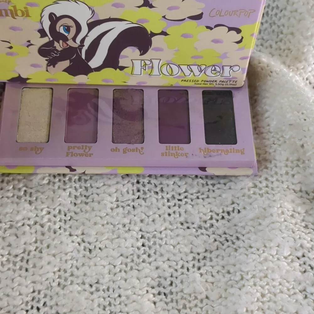 Colourpop Disney Bambi Pressed Powder Palette in Flower, 5.5g/0.19oz